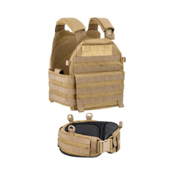 Плитоноска Defcon 5 Carrier With Belt Coyote Tan (D5-BAV13 CT)