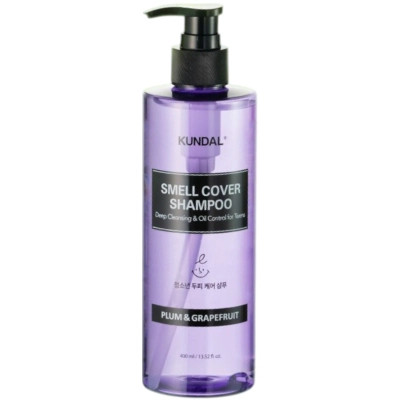 Шампунь Kundal All Day Smell Cover Teens Shampoo Plum &amp; Grapefruit 400 мл (8809953774547)