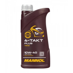 Моторна олива Mannol 4-TAKT PLUS 1л 10W-40 (MN7202-1)