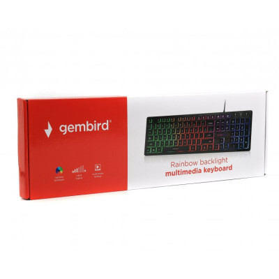 Клавіатура Gembird KB-UML-01-UA USB Black (KB-UML-01-UA)