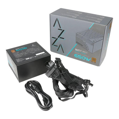 Блок живлення Azza 650W PSAZ-650B(ATX3.1) (PSAZ-650B(ATX3.1))