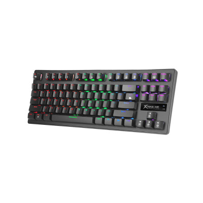 Клавіатура Xtrike ME GK-979 5 colors-LED Mechanical Red Switch USB Black (GK-979)