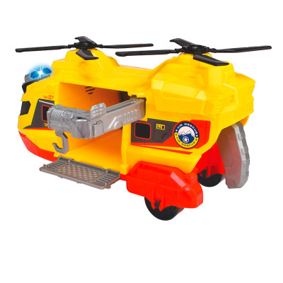 Спецтехніка Dickie Toys Функціональний гелікоптер Служба порятунку з ношами, зі звук. та світл. ефект., 30 см (3306023)