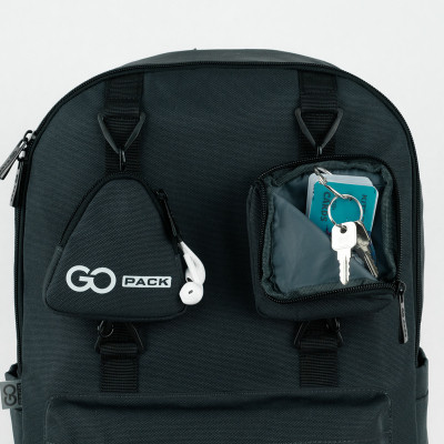 Рюкзак шкільний GoPack Education Teens 178 чорний (GO25-178L-1)