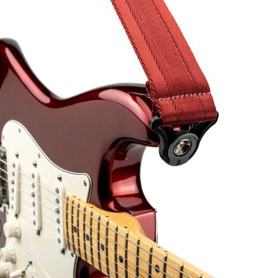 Ремінь для гітари D&#039;Addario Auto Lock Guitar Strap Blood Red (50BAL11)