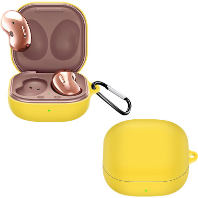 Чохол для навушників BeCover Silicon для Samsung Galaxy Buds 2 / Buds Live / Buds Pro Yellow (705414)