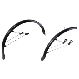 Крило Velotrade Feitech SY-955 26&quot; f.285 r.265-355 55 мм комплект Black (MUD-485)