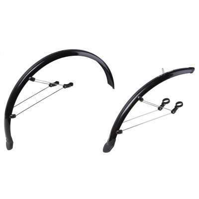Крило Velotrade Feitech SY-955 26&quot; f.285 r.265-355 55 мм комплект Black (MUD-485)