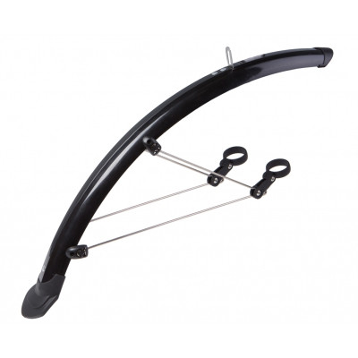 Крило Velotrade Feitech SY-955 26&quot; f.285 r.265-355 55 мм комплект Black (MUD-485)