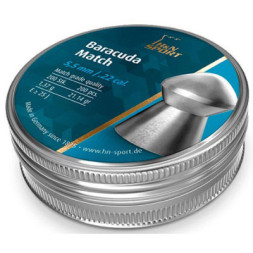 Пульки H&amp;N Baracuda Match 5,51 мм, 1.37 г, 200шт/уп (92285510003)