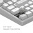 Клавіатура Dark Project ALU81 Terra Nostra PBT RGB Mech G3MS Moonstone White (DPKB_NOSTRA_81_ANSI_WHITE_UA)