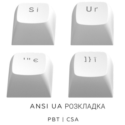 Клавіатура Dark Project ALU81 Terra Nostra PBT RGB Mech G3MS Moonstone White (DPKB_NOSTRA_81_ANSI_WHITE_UA)