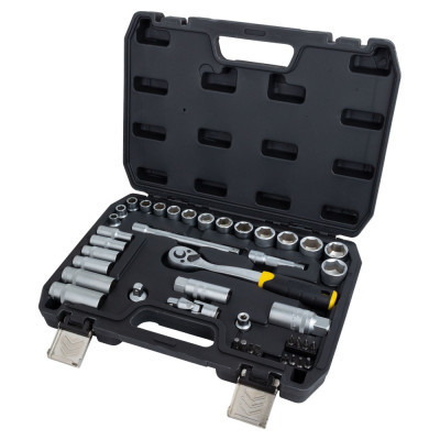 Набір інструментів Sigma насадок торцевих та біт 3/8&quot; 39шт CrV mid (6003601)