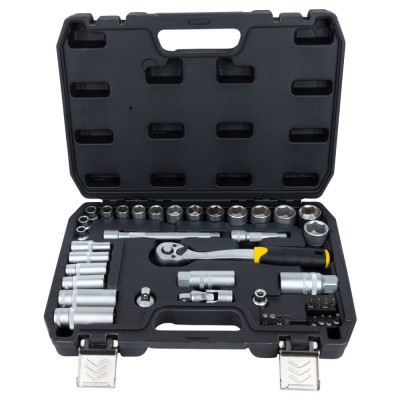 Набір інструментів Sigma насадок торцевих та біт 3/8&quot; 39шт CrV mid (6003601)