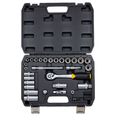 Набір інструментів Sigma насадок торцевих та біт 3/8&quot; 39шт CrV mid (6003601)