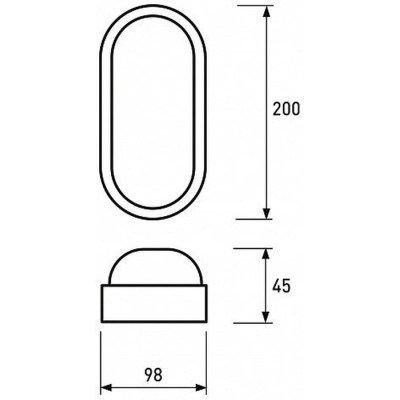 Світильник Eurolamp LED 12W 5500K (LED-NLS-12/55(F))