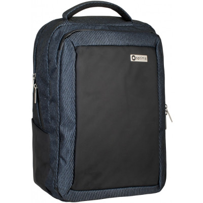 Рюкзак шкільний Optima 17&quot; чорний (O97464)