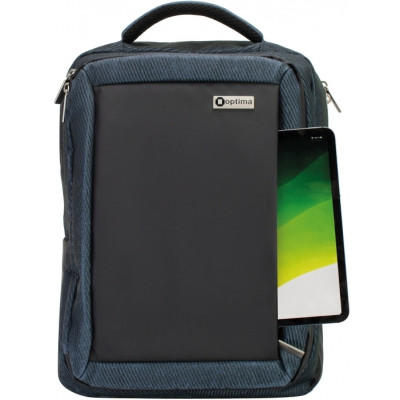 Рюкзак шкільний Optima 17&quot; чорний (O97464)