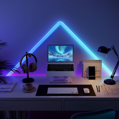 Світильник Govee H6062 Glide RGBIC Wall Light (6+1) RGB (B6062301)