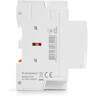 Контактор Videx 4п 63А 4НВ VF-RS-MC4O-63 RESIST