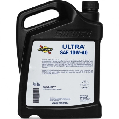 Моторна олива Sunoco Ultra API SP 10W-40, 3,78л.