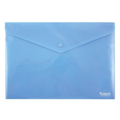 Папка - конверт Axent А4, textured plastic, blue (1412-22-А)