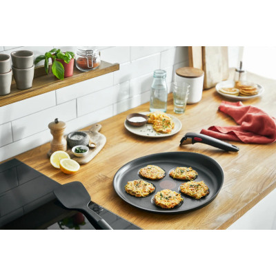Сковорода Tefal Ingenio Unlimited, для оладків, 27см, литий алюміній (L8610074)