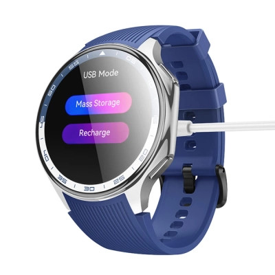 Смарт-годинник HOCO Y24 AMOLED Smart sports watch (call version) Silver (6942007641012)