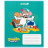 Зошит Kite SpongeBob SquarePants, 12 аркушів, коса лінія (SB25-235)