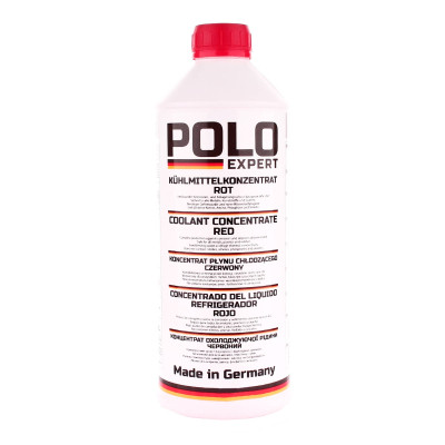 Антифриз Polo Expert CТ12+ 80 червоний 1,5л (CТ12+ 80 G12+ красный 1,5л)