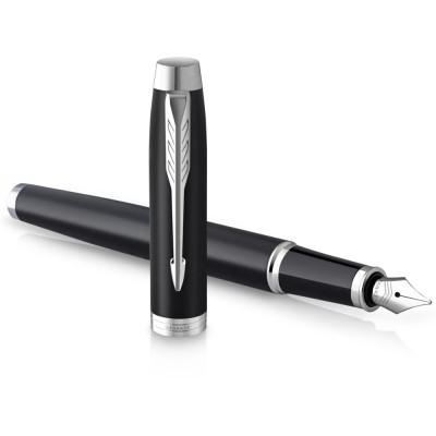 Ручка пір&#039;яна Parker IM 17 Matte Black CT  FP F (26 111)