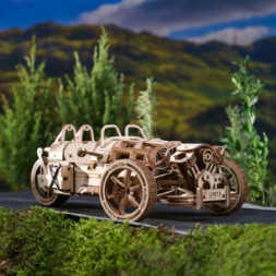 Конструктор Ugears механічний 3D Трицикл UGR-S (70216)
