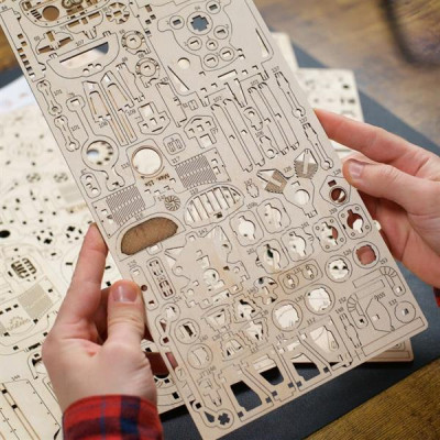 Конструктор Ugears механічний 3D Трицикл UGR-S (70216)