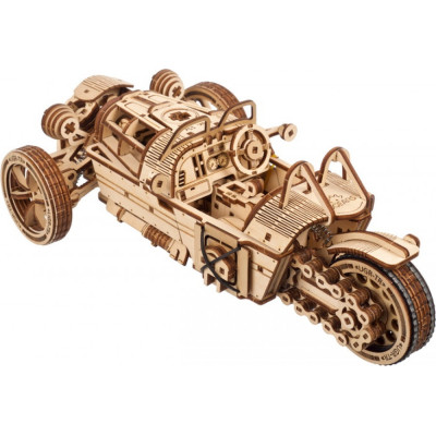 Конструктор Ugears механічний 3D Трицикл UGR-S (70216)