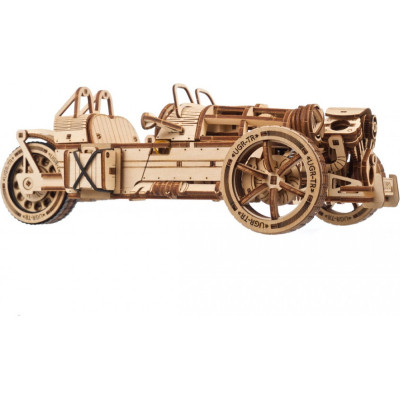 Конструктор Ugears механічний 3D Трицикл UGR-S (70216)