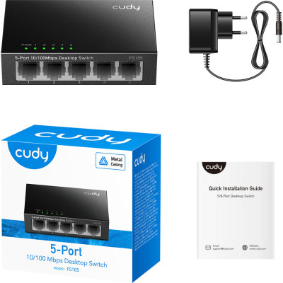 Комутатор мережевий Cudy FS105