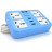 Мережевий фільтр живлення Voltronic TВ-Т15, 4роз, 3*USB Blue (ТВ-Т15-Blue)
