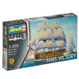 Збірна модель Revell Корабель HMS Victory рівень 3 масштаб 1450 (RVL-05819)