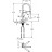 Змішувач Grohe VIAMO OHM PROFI SPRAY ХРОМ (30433000)