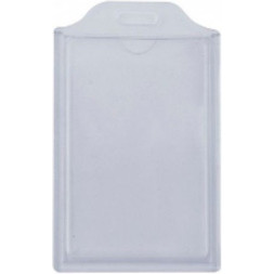 Бейдж Optima вертикальний ABS+PVC, 54х85 мм (O45626)