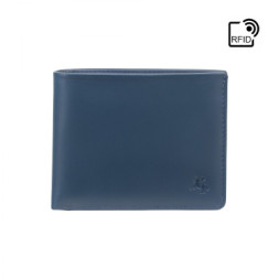 Гаманець Visconti VSL33 TAP-N-GO з RFID Steel Blue-Black (VSL33 BL/BLK)