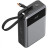Батарея універсальна Acefast 20000mAh 65W PD, QC/3.0 USB-A+USB-C In/Out,build-in cable M21 Black-Gray (6974316283898)