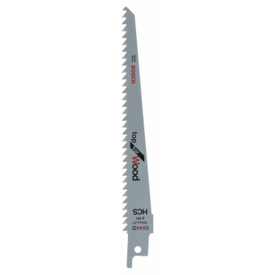 Полотно Bosch по дереву, S 644 D HCS, 6TPI, 2шт (2.609.256.701)