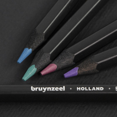 Олівці кольорові Bruynzeel EXPRESSION METALLIC, 12 шт. (8712079468422)