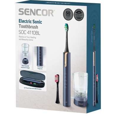 Електрична зубна щітка Sencor SOC 4110BL