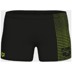 Плавки Arena Foggy Dots Swim Short 008483-506 чорний, жовтий 80 (3468337531104)