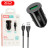 Зарядний пристрій XO USB QC3.0 18W + cable USB to Micro 5P black (TZ12-M-BK)