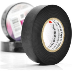 Ізоляційна стрічка 3M 0.13мм x 18мм x 10м Black, от -10°С до +80°С (3M/0,13/18/10-BK)