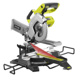 Торцювальна пила Ryobi ONE+ R18MS216-0 18V, 216мм, лазер (без АКБ та ЗП) (5133003597)