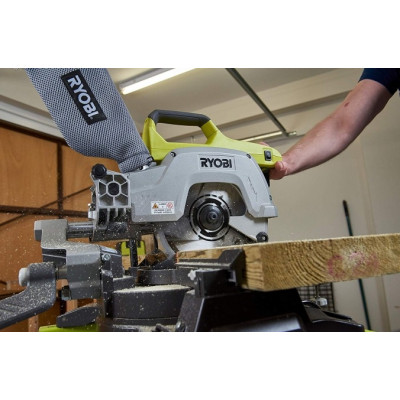 Торцювальна пила Ryobi ONE+ R18MS216-0 18V, 216мм, лазер (без АКБ та ЗП) (5133003597)